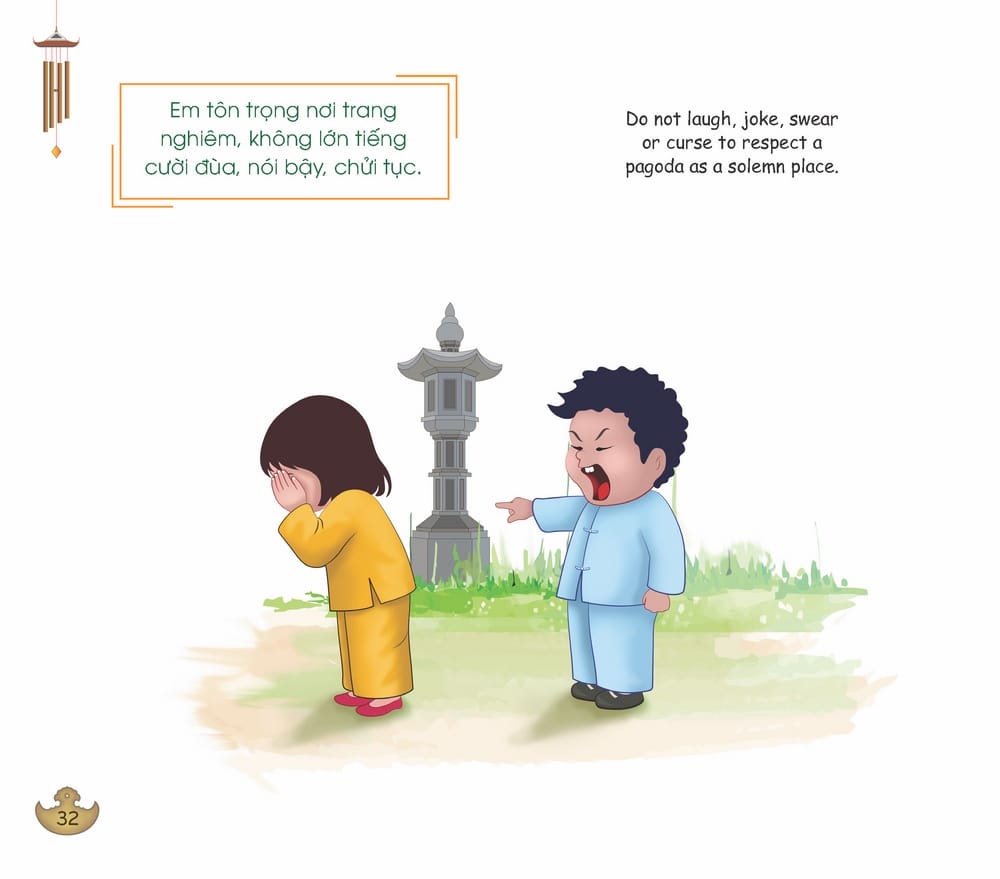 Bài Học Em Đến Chùa