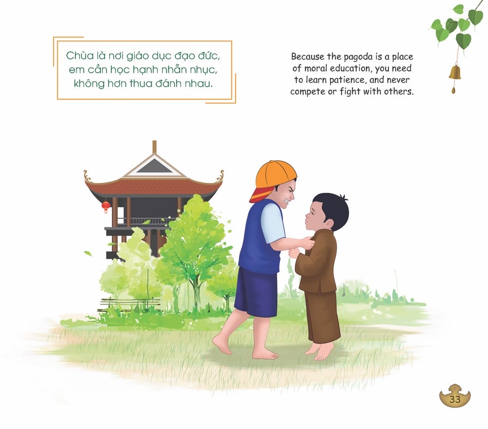 Bài Học Em Đến Chùa