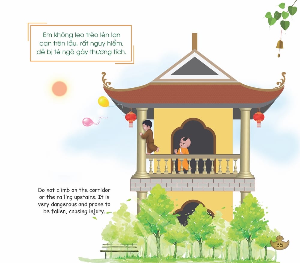 Bài Học Em Đến Chùa