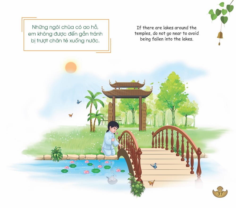 Bài Học Em Đến Chùa