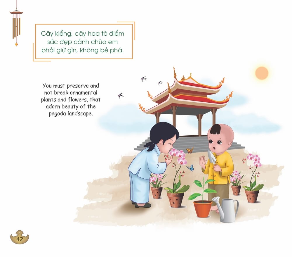 Bài Học Em Đến Chùa