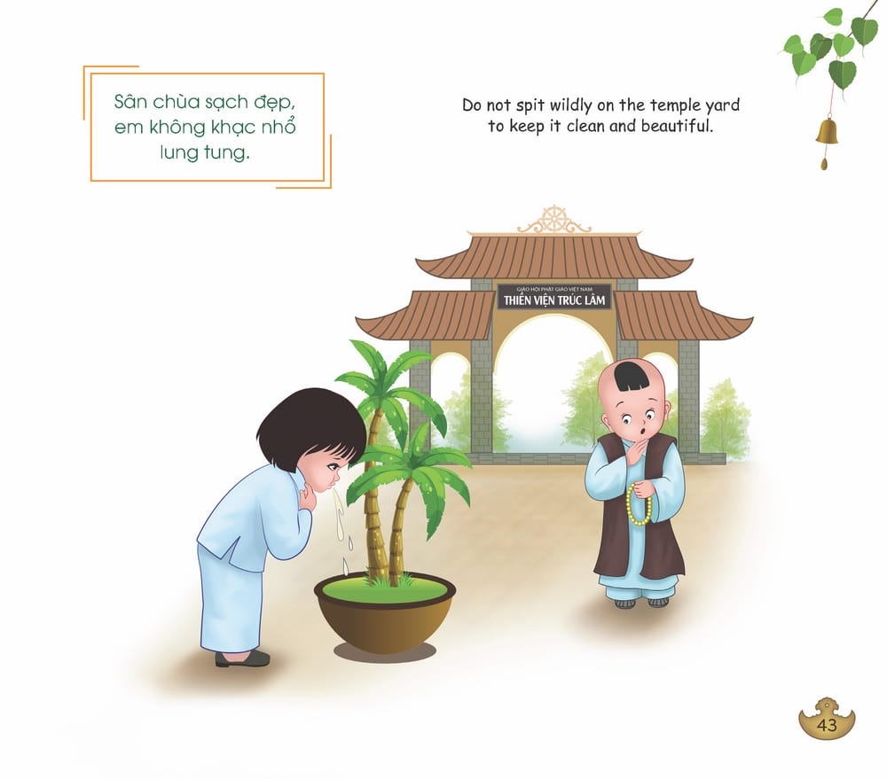 Bài Học Em Đến Chùa