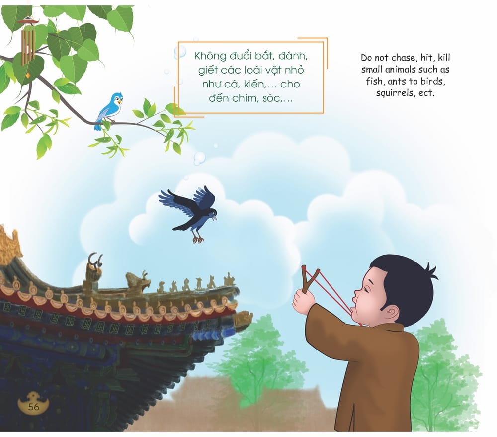 Bài Học Em Đến Chùa