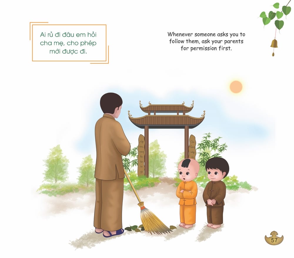 Bài Học Em Đến Chùa