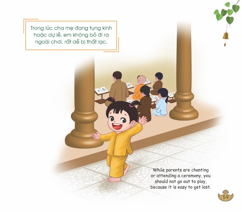 Bài Học Em Đến Chùa