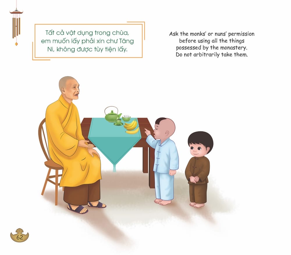 Bài Học Em Đến Chùa