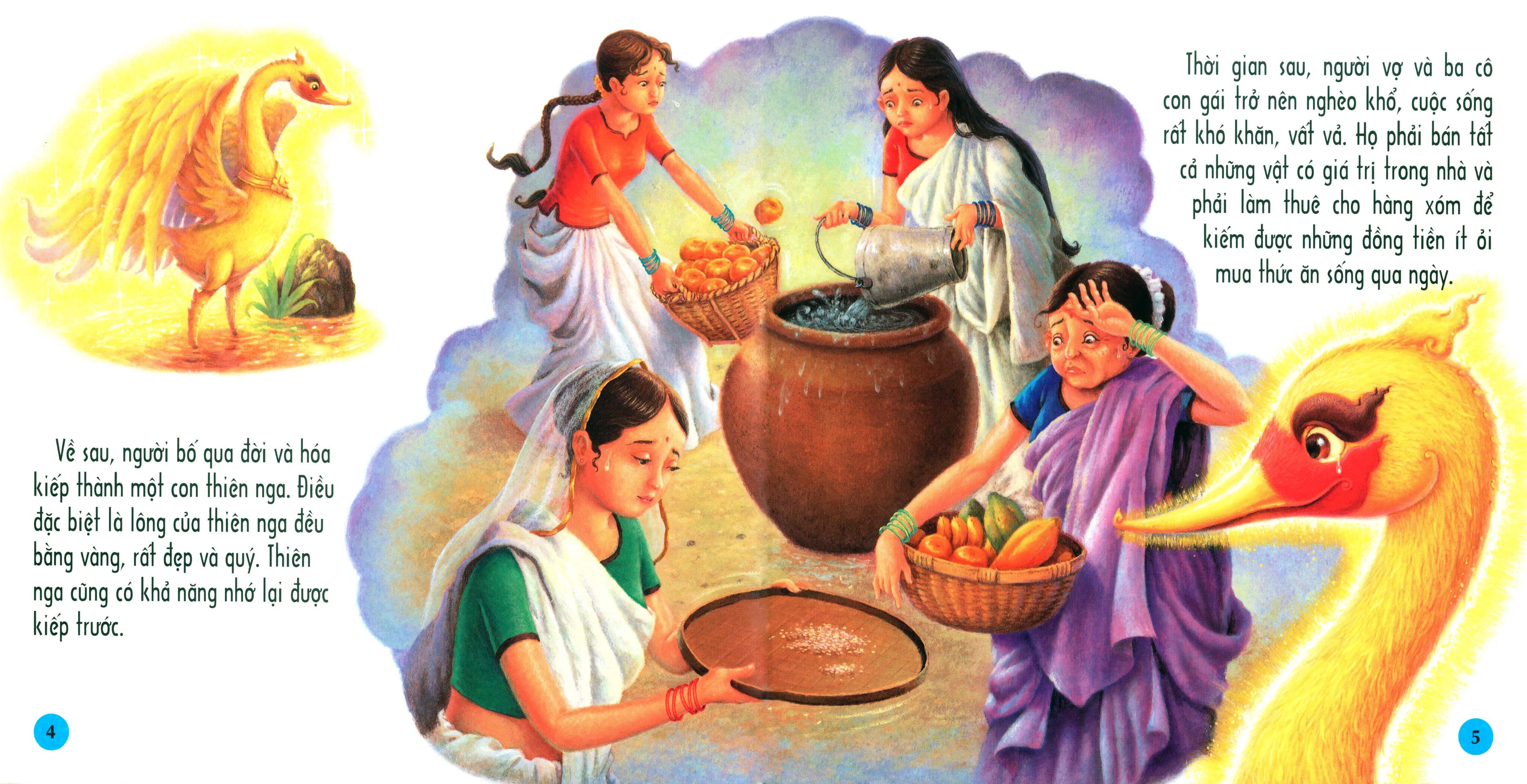 Thiên Nga Vàng - Truyện cổ Phật giáo Thái Lan