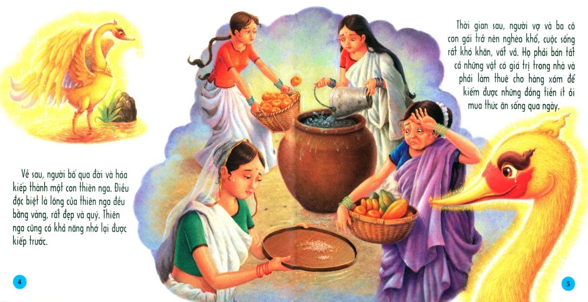 Thiên Nga Vàng - Truyện cổ Phật giáo Thái Lan