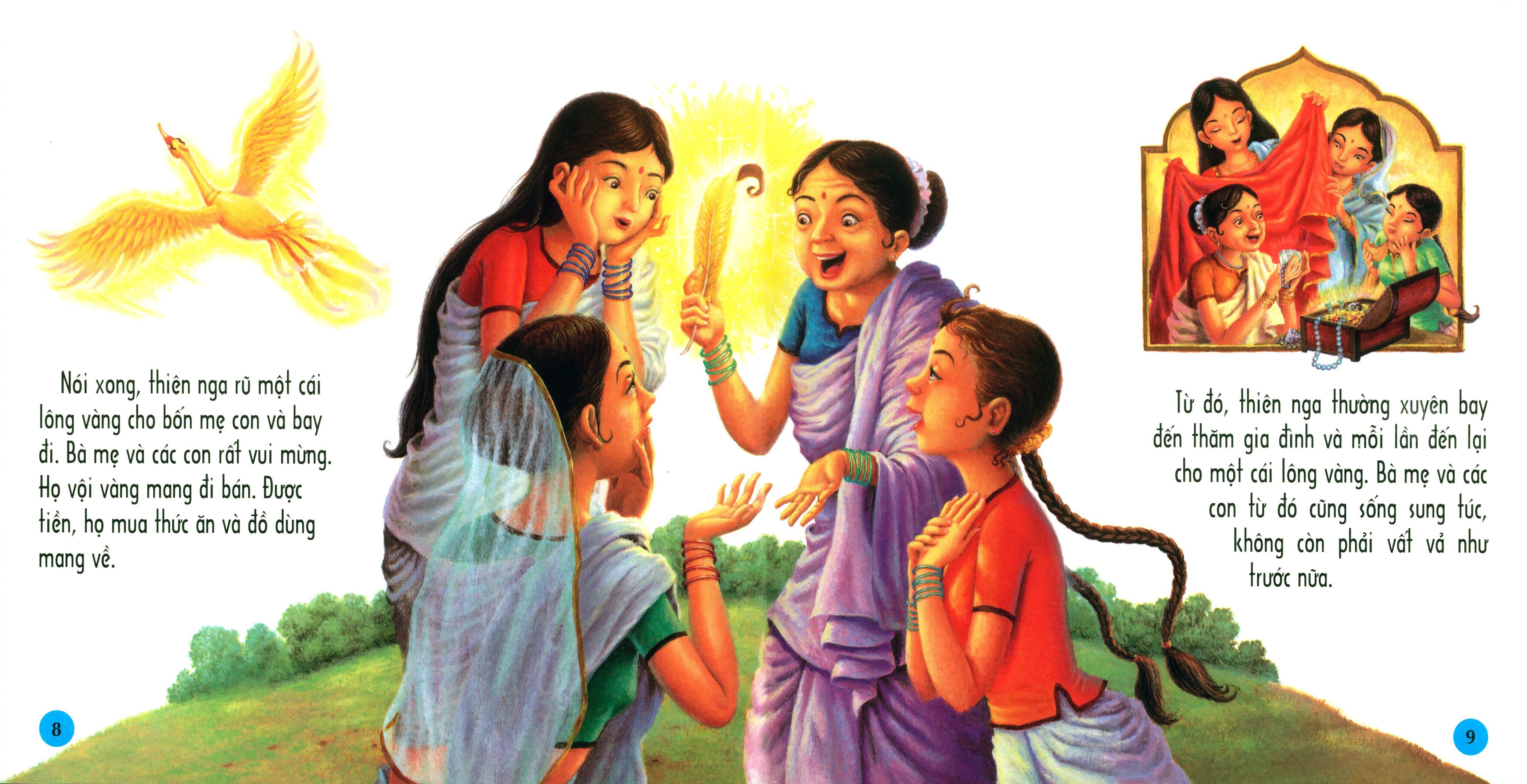 Thiên Nga Vàng - Truyện cổ Phật giáo Thái Lan