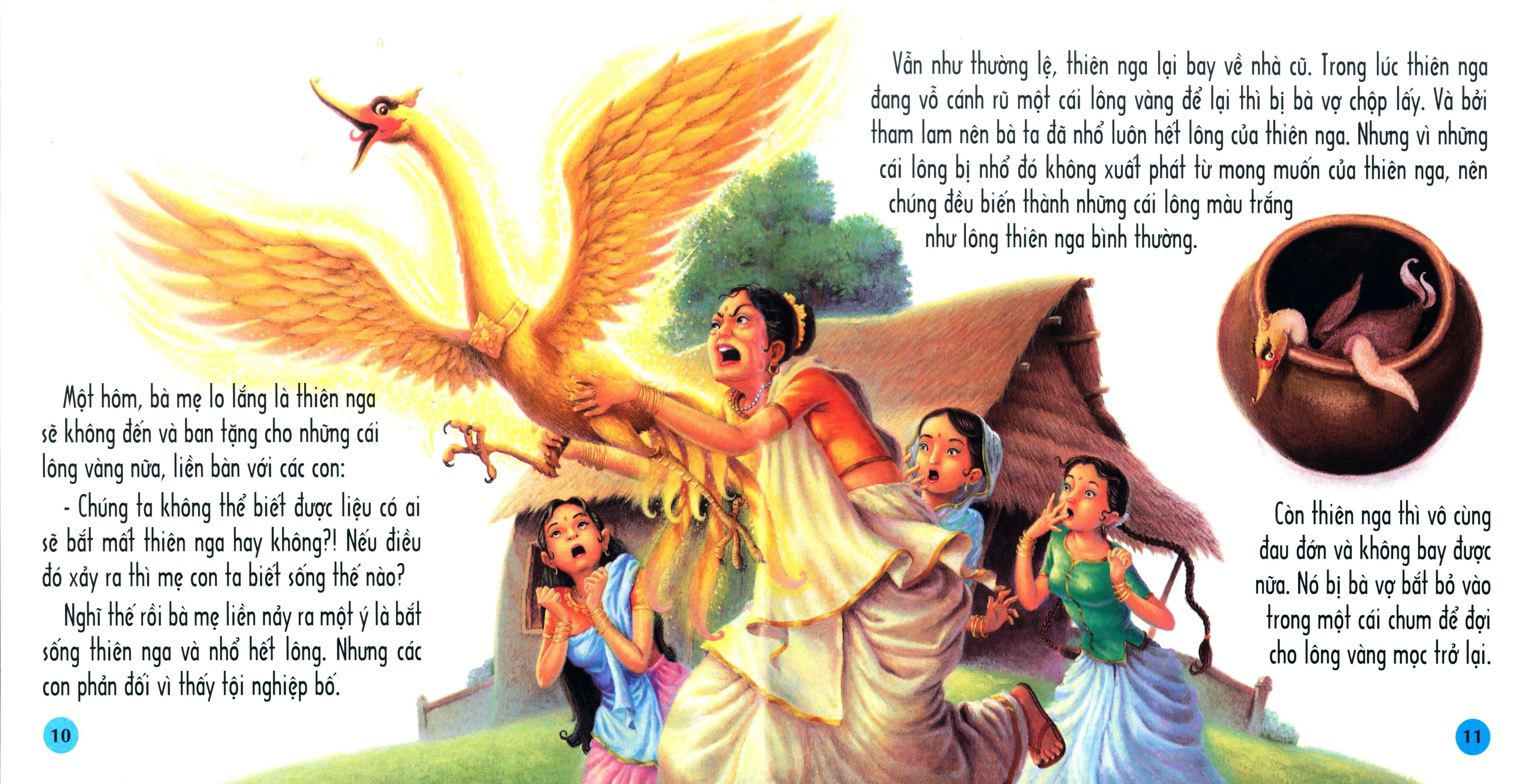 Thiên Nga Vàng - Truyện cổ Phật giáo Thái Lan