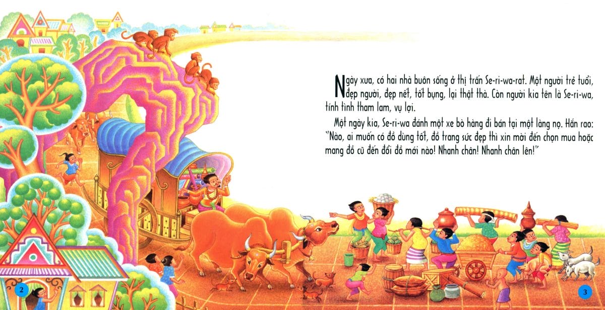 Chiếc khay vàng - Truyện cổ Phật giáo Thái Lan