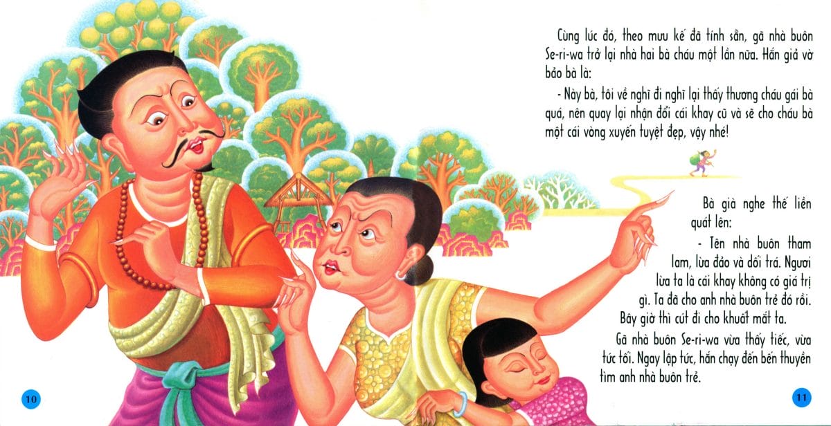 Chiếc khay vàng - Truyện cổ Phật giáo Thái Lan