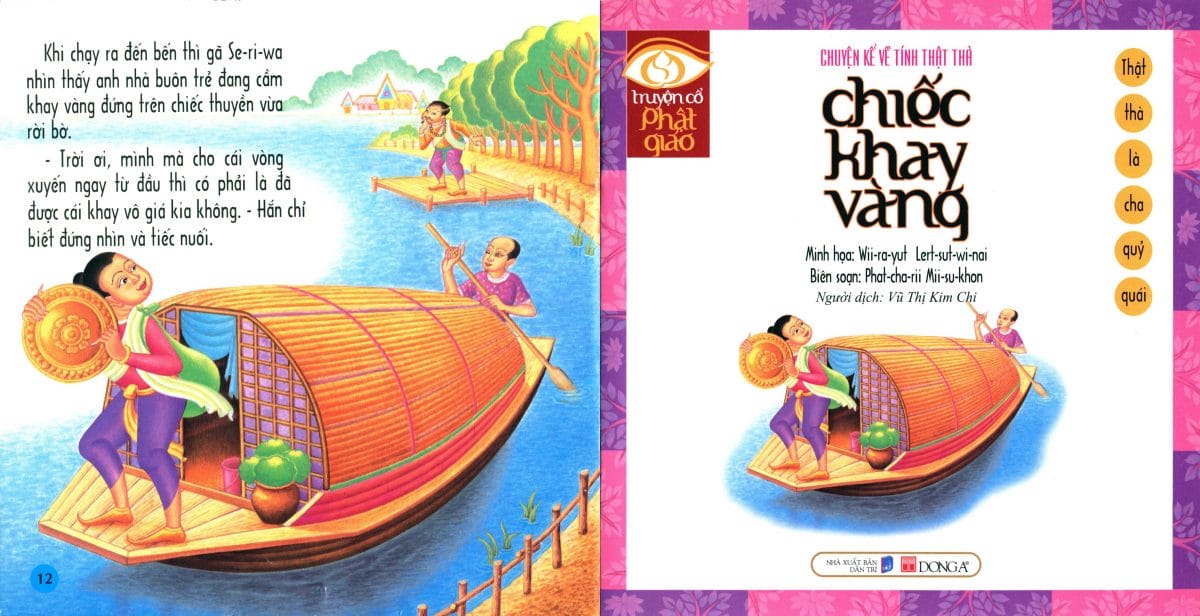 Chiếc khay vàng - Truyện cổ Phật giáo Thái Lan