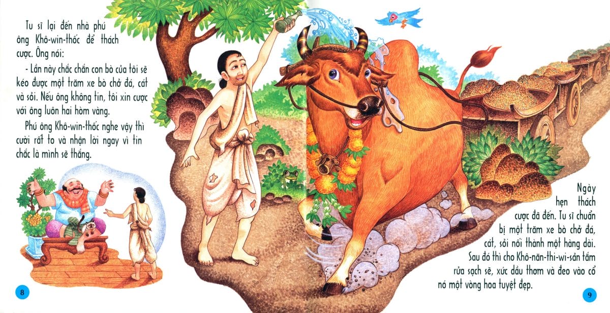 Chú bò phi thường - Truyện cổ Phật giáo Thái Lan