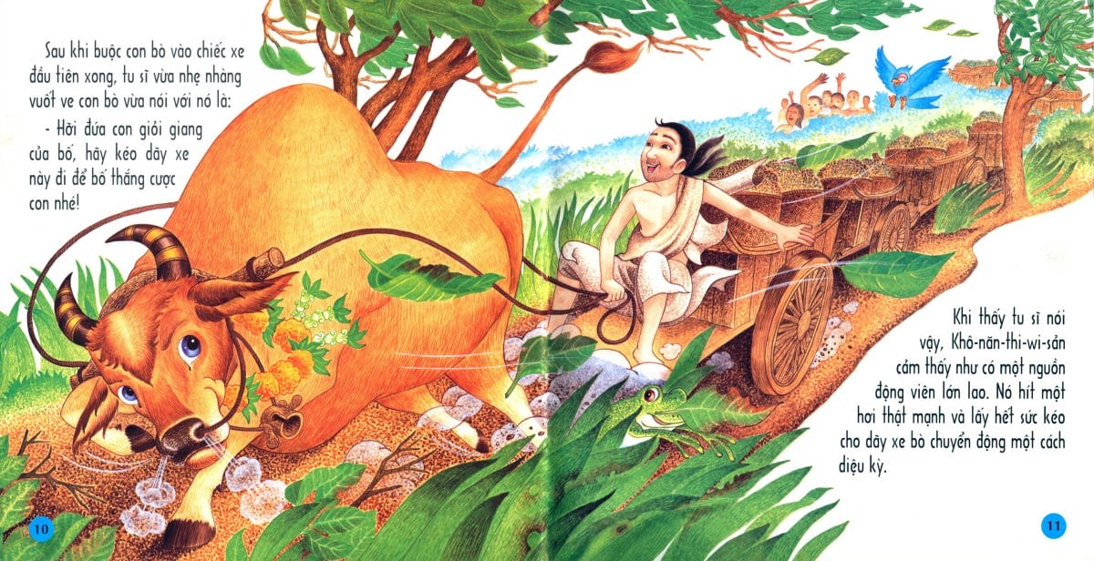 Chú bò phi thường - Truyện cổ Phật giáo Thái Lan