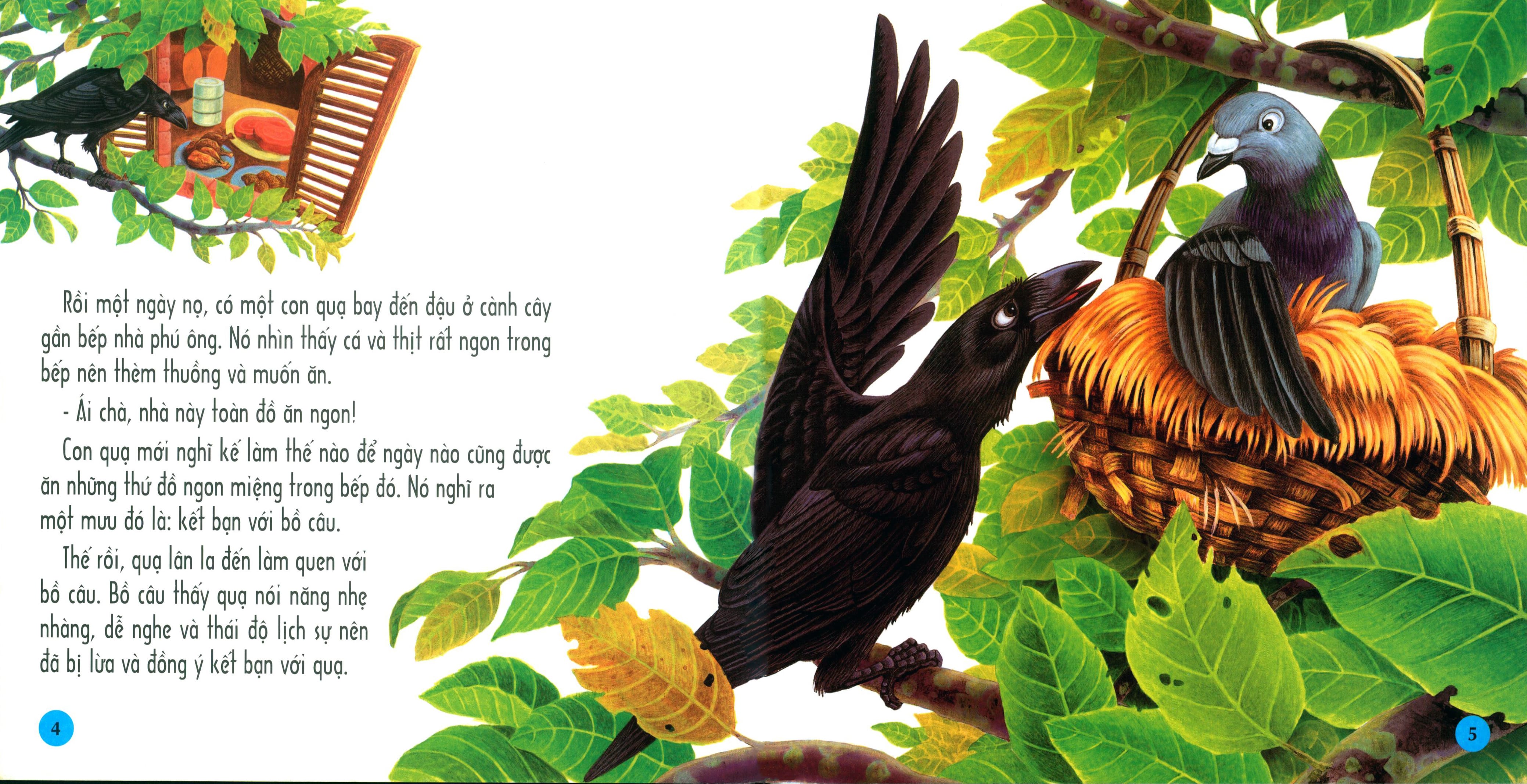 Con quạ gian xảo - Truyện cổ Phật giáo Thái Lan