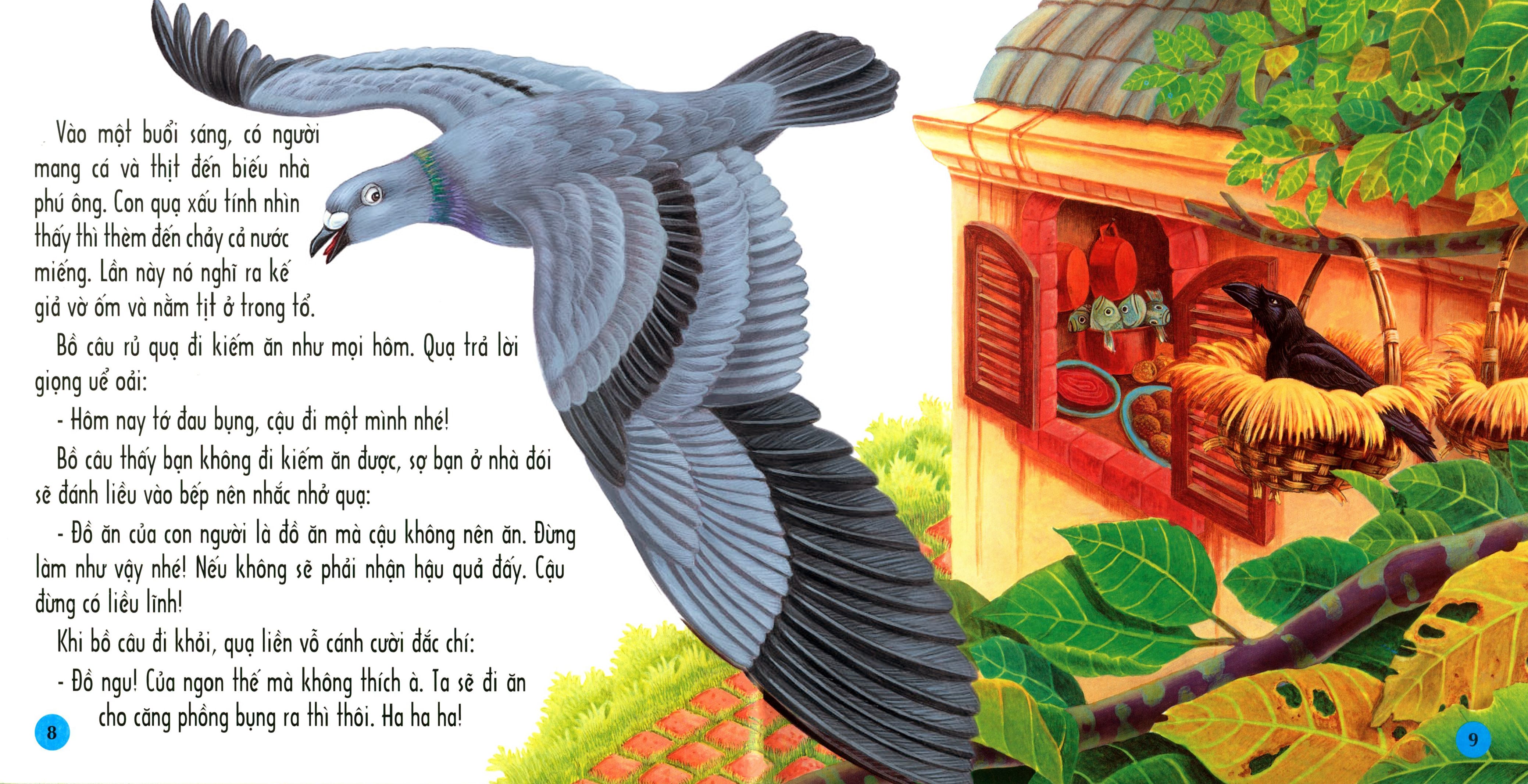 Con quạ gian xảo - Truyện cổ Phật giáo Thái Lan