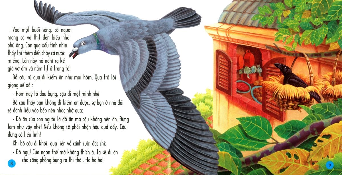 Con quạ gian xảo - Truyện cổ Phật giáo Thái Lan