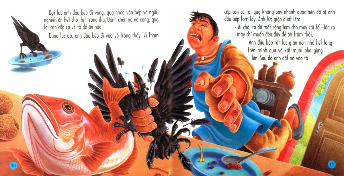 Con quạ gian xảo - Truyện cổ Phật giáo Thái Lan