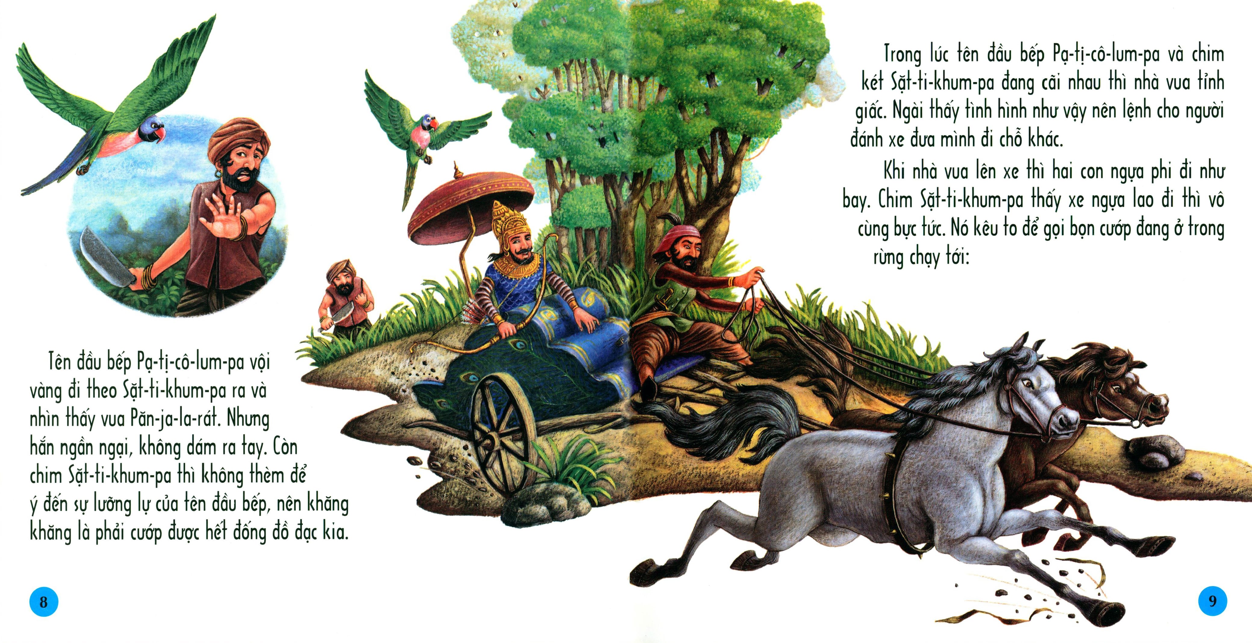 Hai con chim két - Truyện cổ Phật giáo Thái Lan