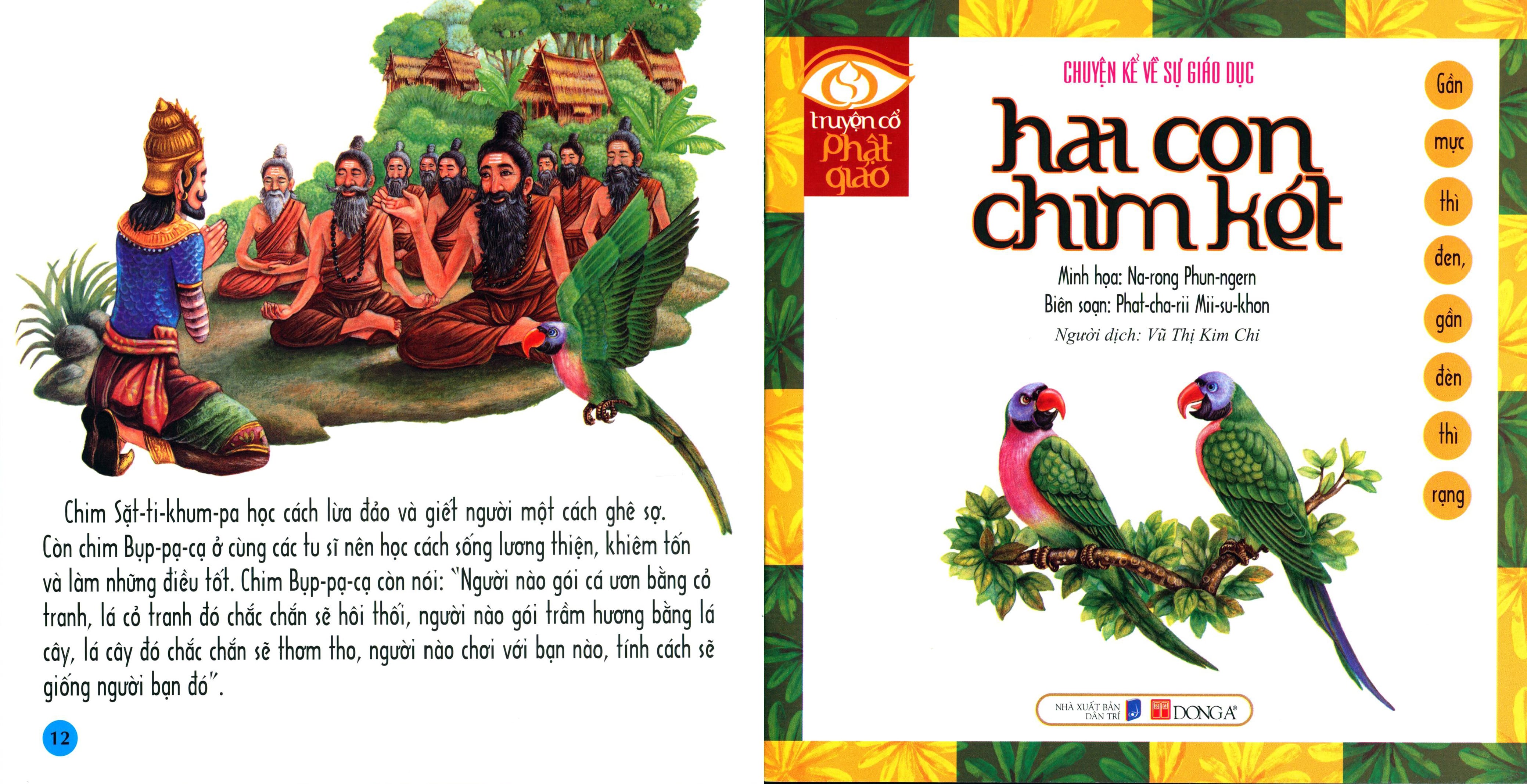 Hai con chim két - Truyện cổ Phật giáo Thái Lan