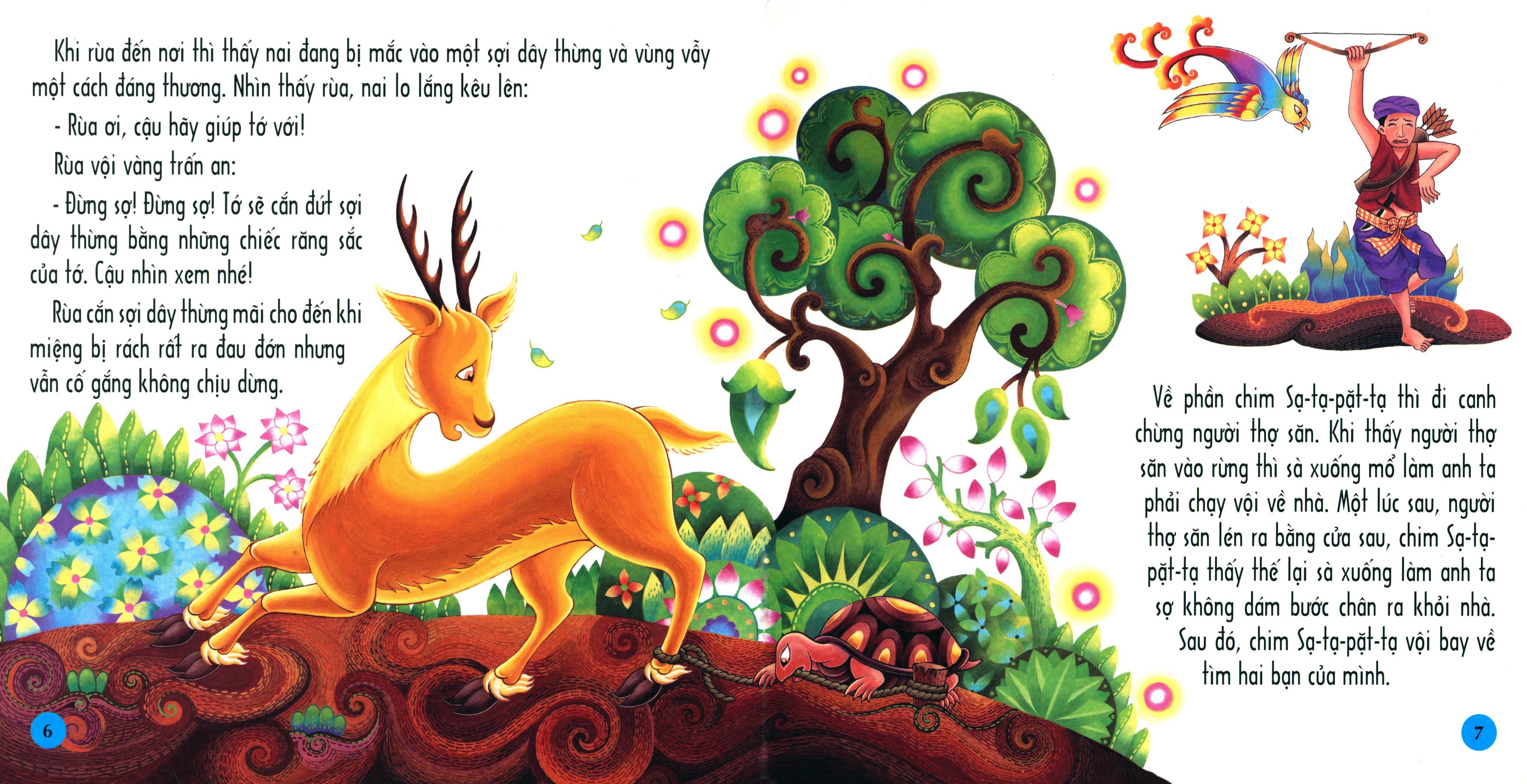 Ba người bạn thân - Truyện cổ Phật giáo Thái Lan