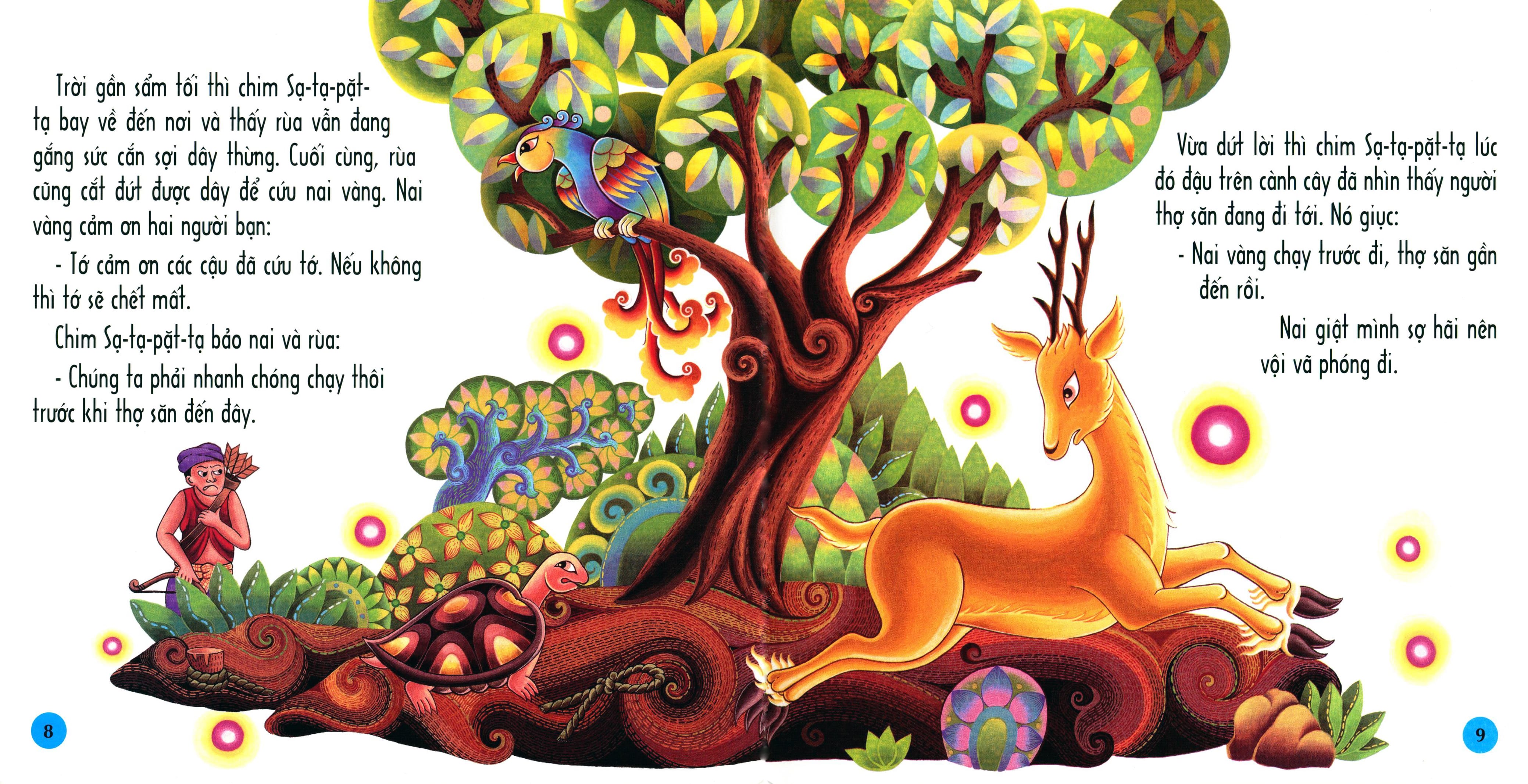 Ba người bạn thân - Truyện cổ Phật giáo Thái Lan