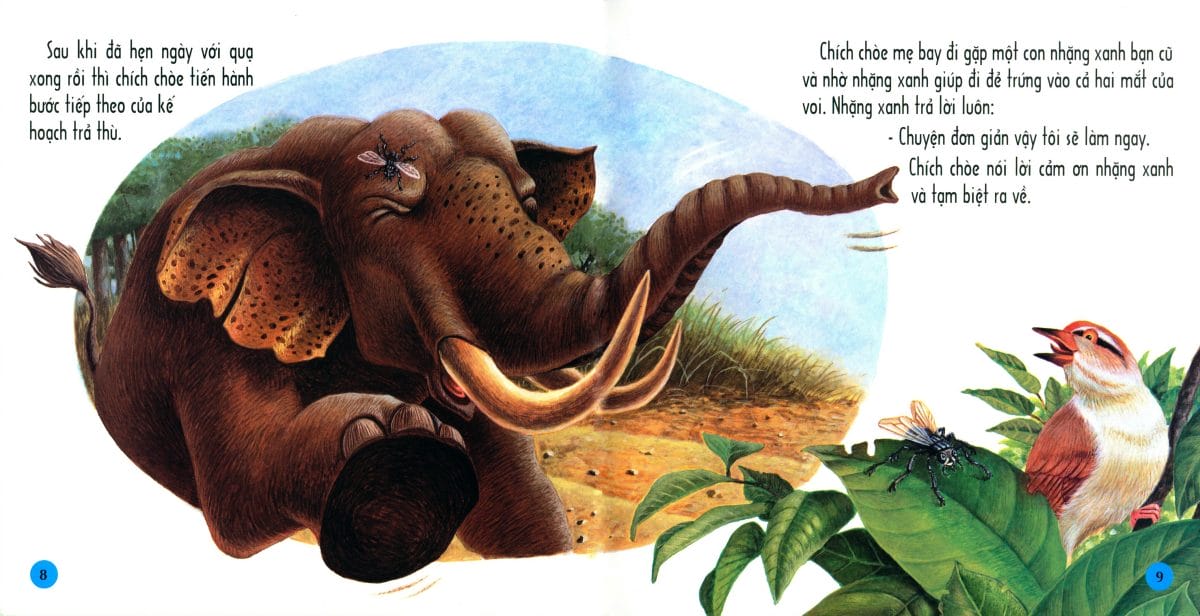 Con voi hung hãn - Truyện cổ Phật giáo Thái Lan