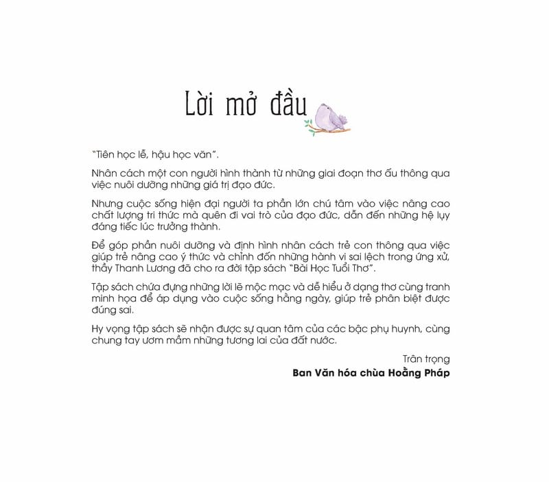 Bài Học Tuổi Thơ