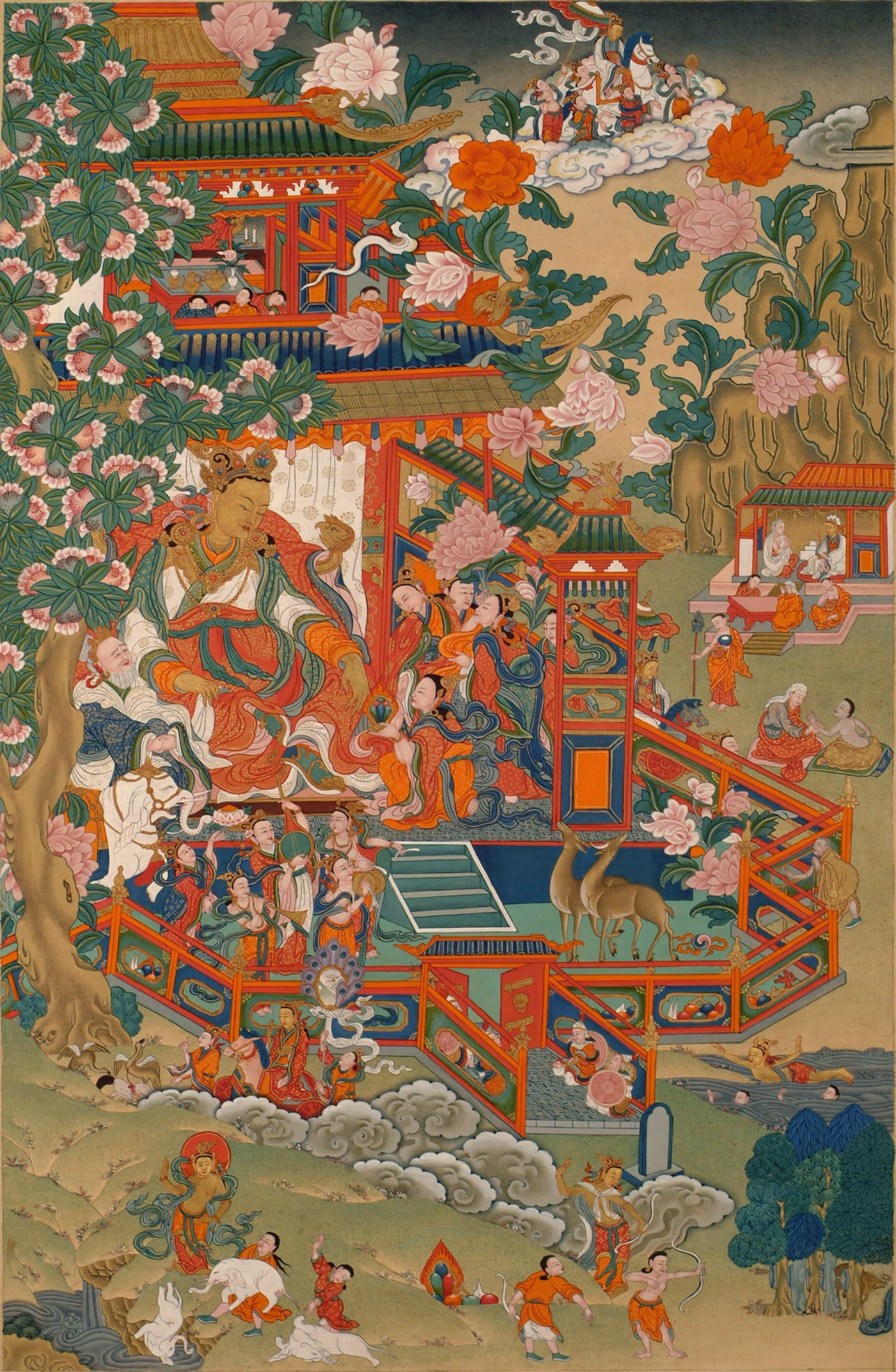 The Life of the Buddha - Tibetan - Life as a Prince